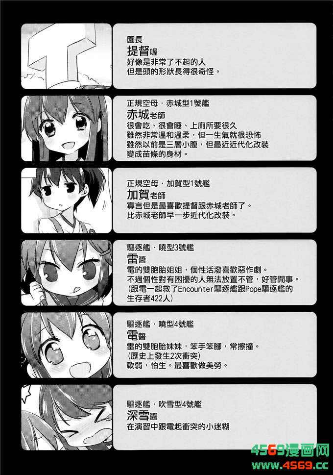 日本少女漫画之舰娘本子[こるり屋 (こるり)] 国立艦隊ようちえん