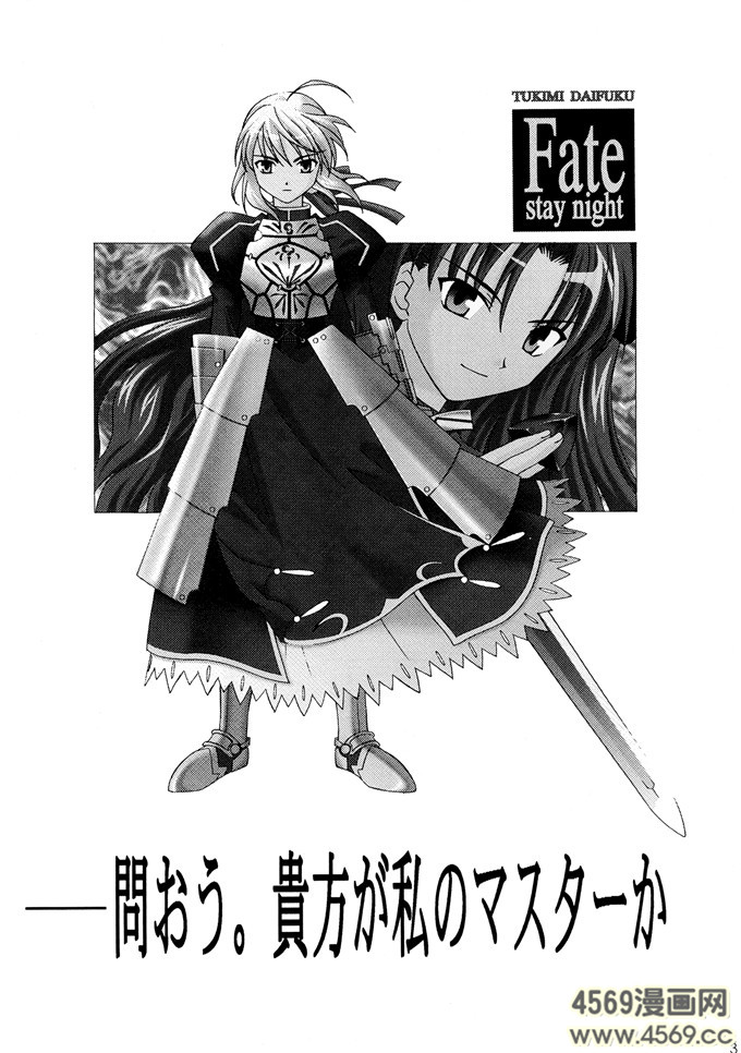 日本邪恶漫画之士郎漫画saber Fate／stay night