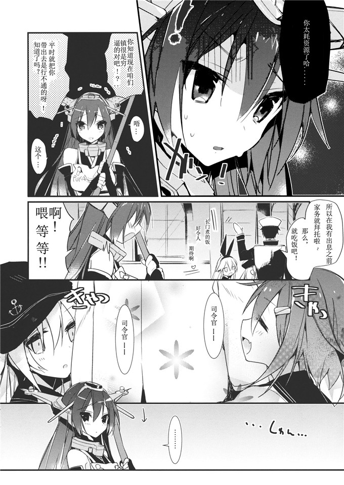 里番漫画之舰娘长门h本子(C85)最終戦艦カノジョ長門型