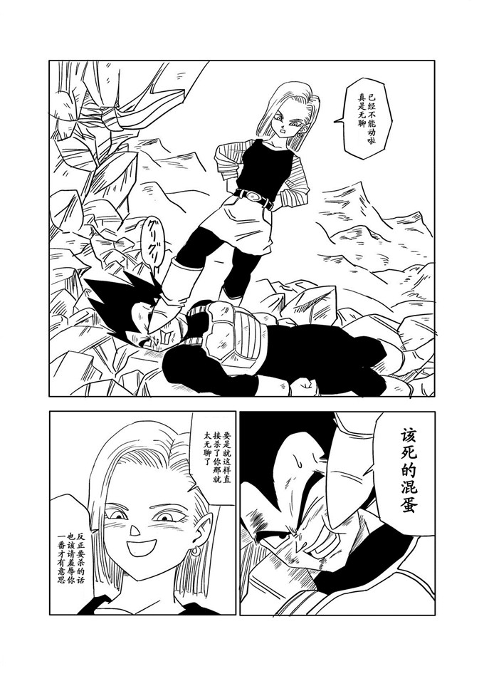 龙珠18号福利本子：DC009(同人誌)Vegeta c18 (ドラゴンボール)