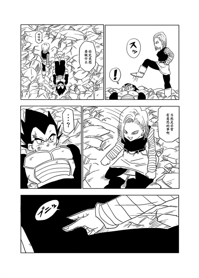 龙珠18号福利本子：DC009(同人誌)Vegeta c18 (ドラゴンボール)