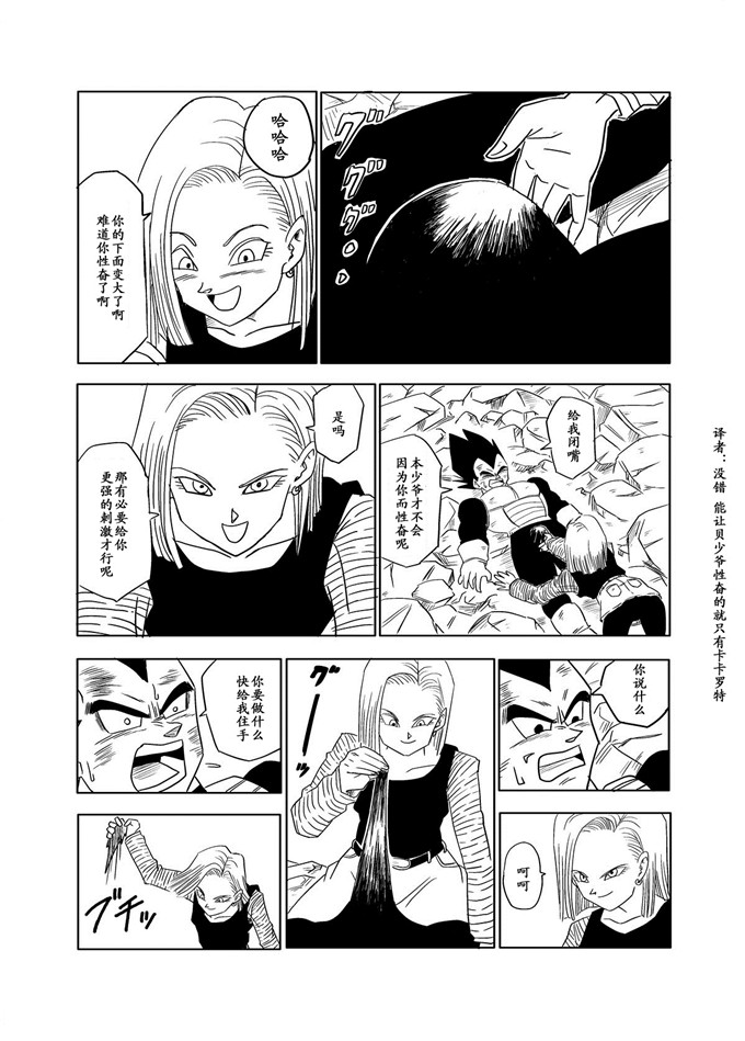 龙珠18号福利本子：DC009(同人誌)Vegeta c18 (ドラゴンボール)