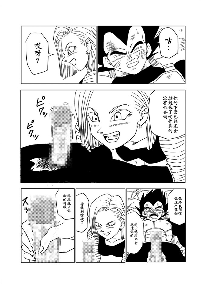 龙珠18号福利本子：DC009(同人誌)Vegeta c18 (ドラゴンボール)