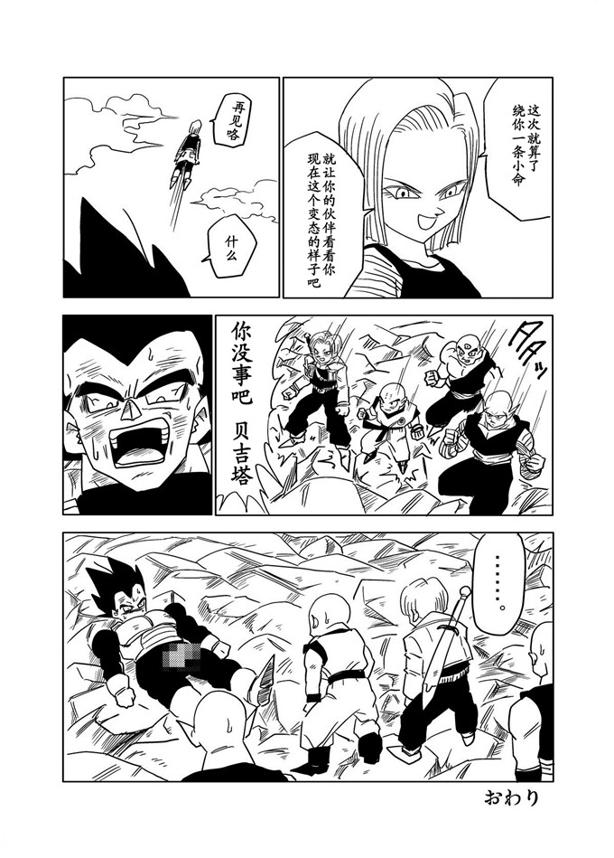 龙珠18号福利本子：DC009(同人誌)Vegeta c18 (ドラゴンボール)