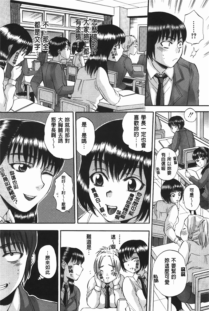 サブスカ肉番少女漫画:身体语言