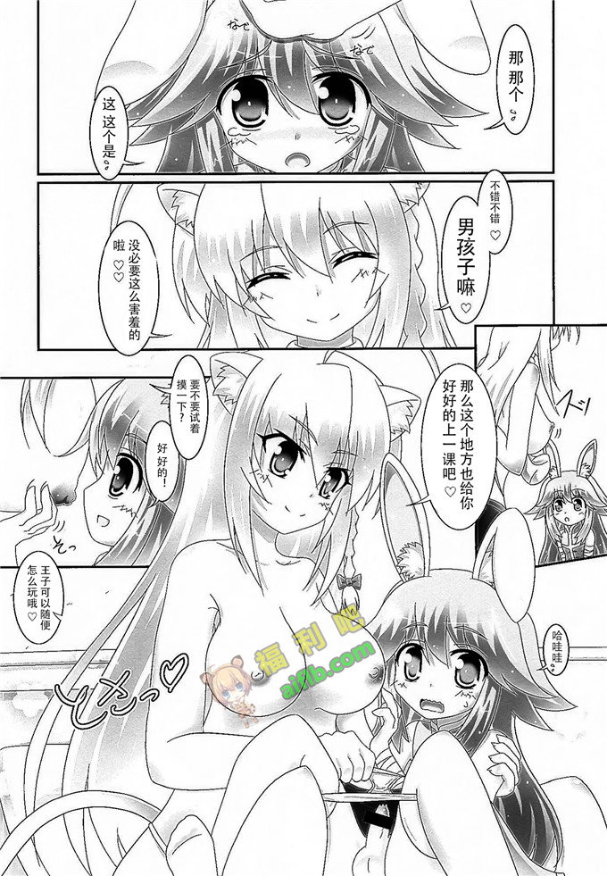 工口肉番漫画:王子的特殊对待[脸肿汉化组] (なのはDAYS4)