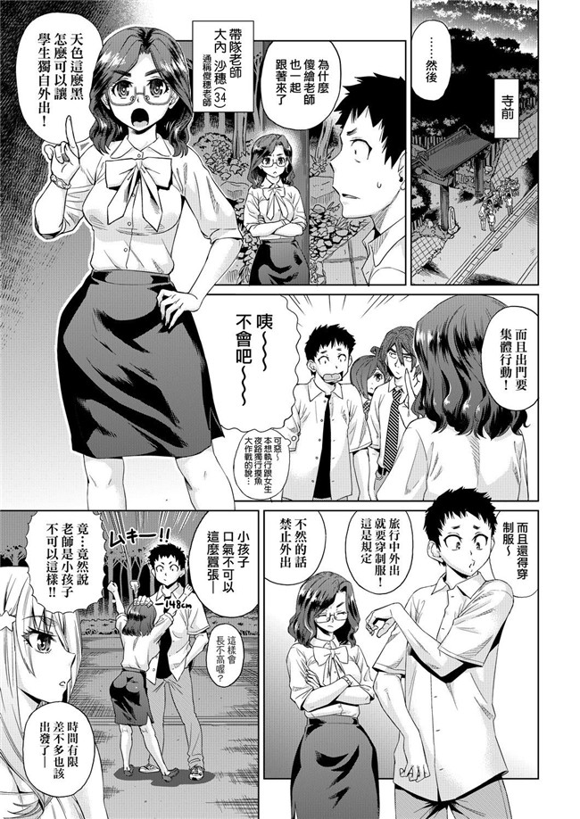 あべもりおか漫画之夏の離島研修でクラスの女子達がSEX狂いのメス奴隷に調教された話